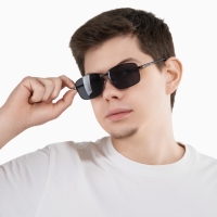 Очки солнцезащитные uv 400, дужка 13.5 см, ширина 12.8 см, линза 4.3 х 5.5 см