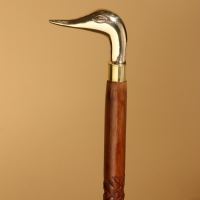 Трость &laquo;Селезень&raquo;, шишам, латунь, 95 см