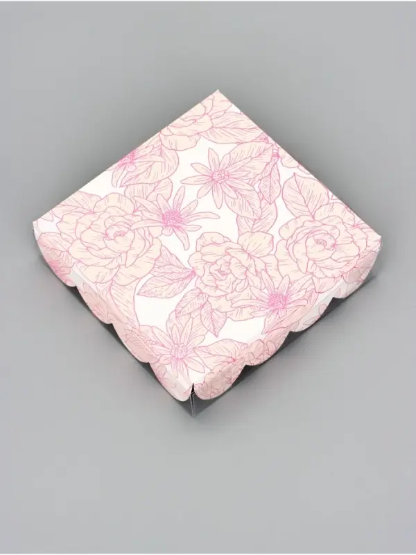 Коробка для печенья, &laquo;С Любовью&raquo;, 12&times;12&times;3 см