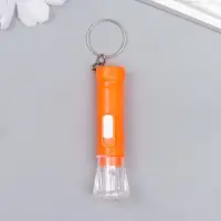 Фонарик свет на кольце "Точки" HC-107 МИКС 6,5х2,3х2,3 см