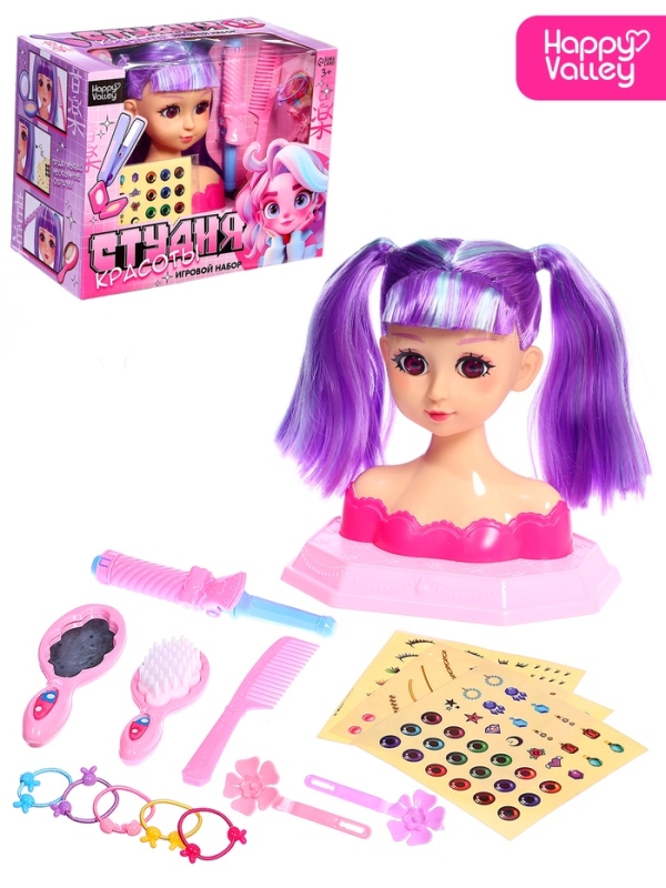 HAPPY VALLEY Игровой набор кукла-манекен "Студия красоты" с аксессуарами, аниме