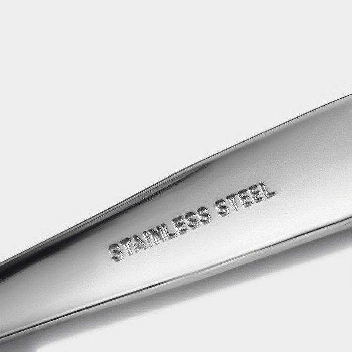 Столовые приборы из нержавеющей стали &laquo;Стандарт&raquo;, картонная коробка, толщина 2 мм, 36 предметов, цвет серебряный