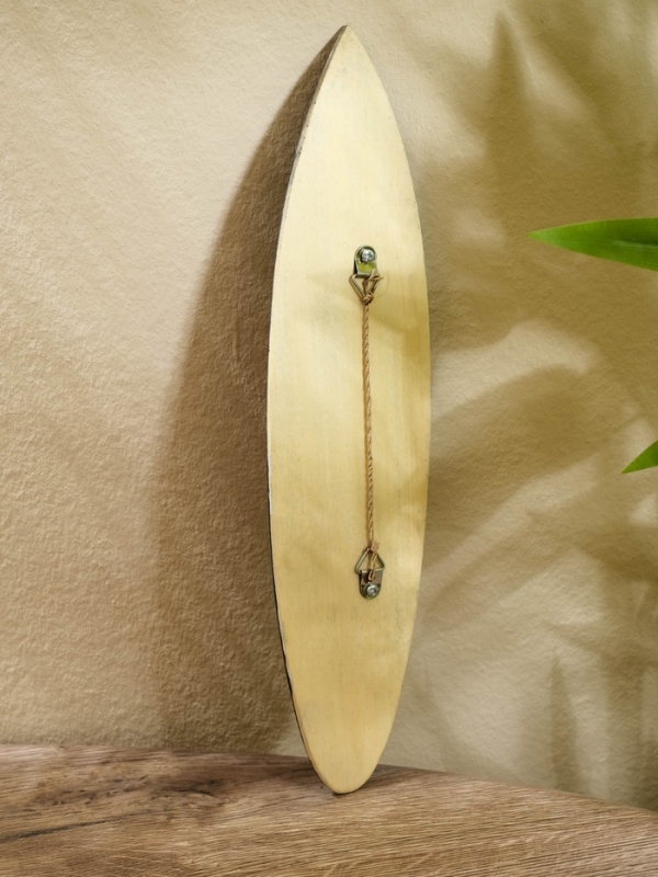 Панно "Доска для сёрфа "Сплитти" дерево 30х7 см