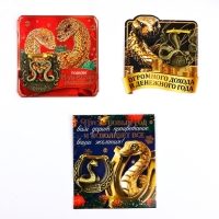 Подкова новогодняя &laquo;Новый год: Новогодняя&raquo;, МИКС, 5.5 см