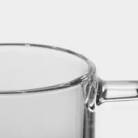 Кружка стеклянная &laquo;Фитнес&raquo;, 320 мл