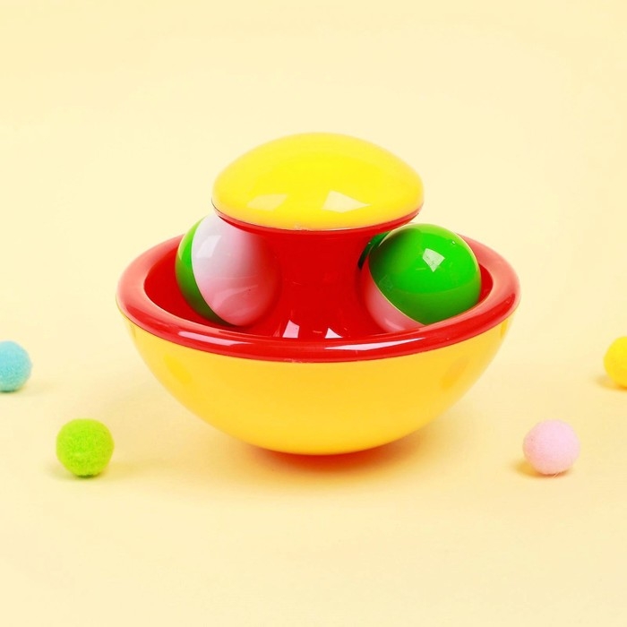 Погремушка-неваляшка &laquo;Гриб&raquo;, МИКС