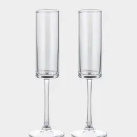 Набор бокалов для шампанского Just for you, 180 мл, 2 шт., 7&times;24 см, стекло, прозрачный