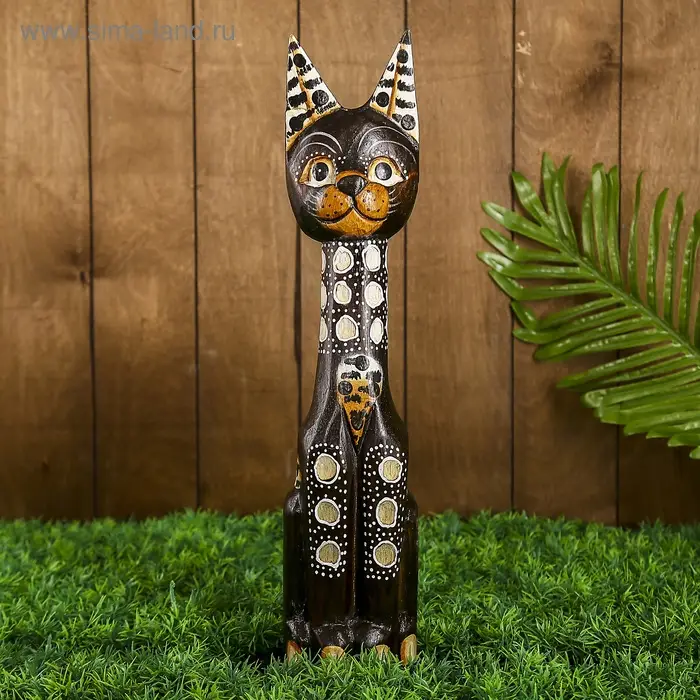 Сувенир дерево "Кошка" 40 см