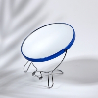 Зеркало настольное - подвесное &laquo;Круг&raquo;, двустороннее, с увеличением, d зеркальной поверхности 16,2 см, цвет МИКС