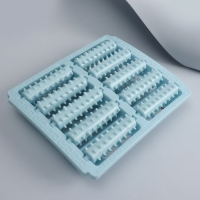 Массажёр &laquo;Барабаны&raquo;, 26 &times; 22 &times; 5 см, 5 рядов, цвет МИКС