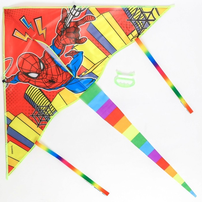 Воздушный змей &laquo;Город&raquo;, Человек-паук, 70 х 105 см