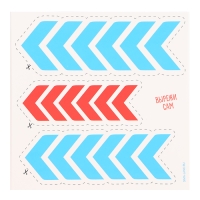 Декор на стену &laquo;Тачки&raquo;, 5 карточек в комплекте