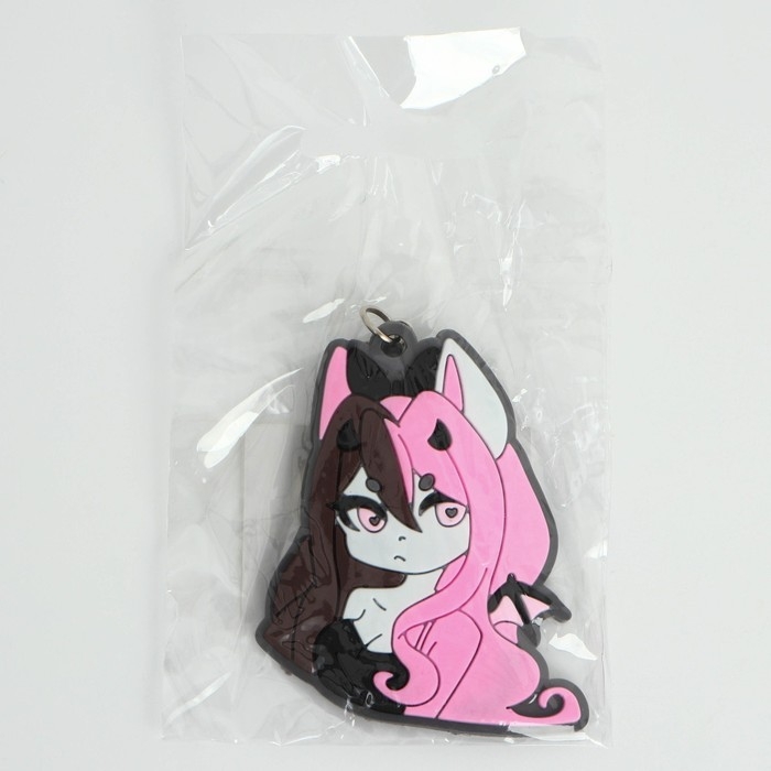 Брелок для ключей , резиновый, аниме &laquo;Чиби&raquo;, 6,2 х 5,3 см