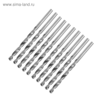 Сверло по металлу ЛОМ, HSS, цилиндрический хвостовик, 3.5&times;70 мм, 10 шт.