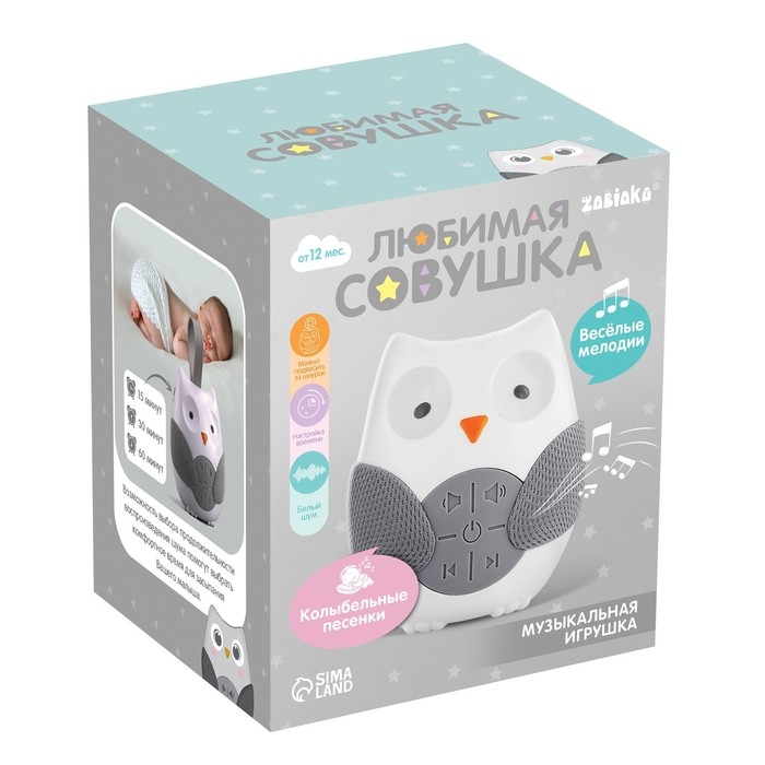 Музыкальная игрушка &laquo;Любимая совушка&raquo;, звук