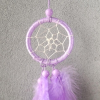 Ловец снов "Плетёный цветок" МИКС d=5 см 24 см