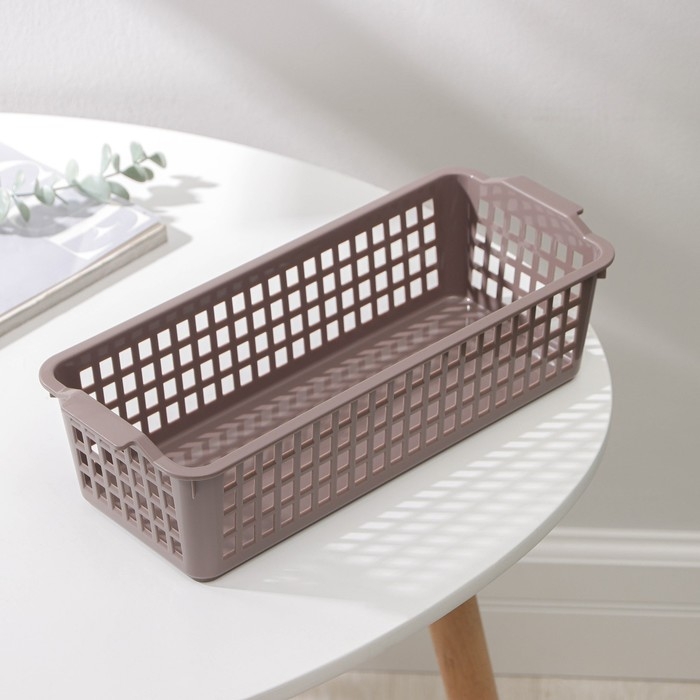 Корзина для хранения, 31,2&times;13&times;8,5 см, цвет МИКС