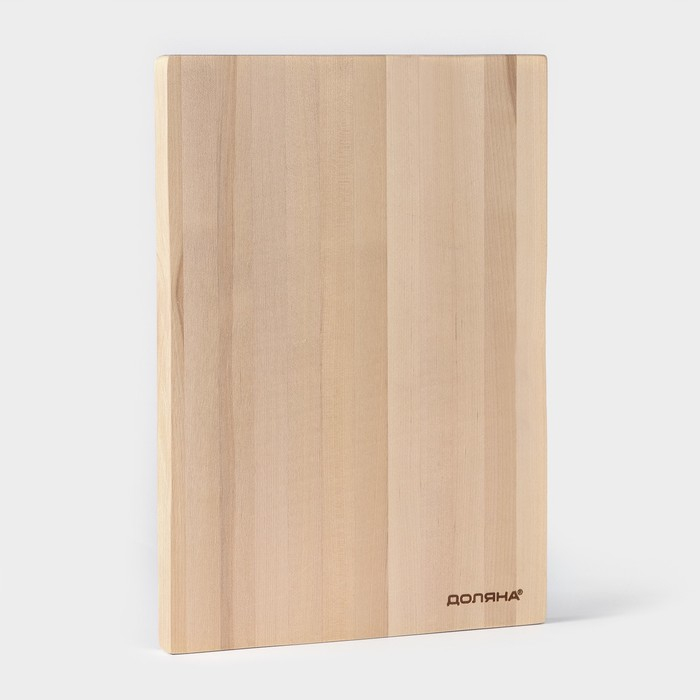 Доска разделочная Доляна &laquo;Классика&raquo;, 35&times;25&times;2 см, берёзa
