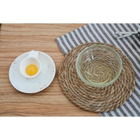 Сепаратор для яиц с фиксатором Доляна, 11&times;7,5&times;3,5 см, цвет белый