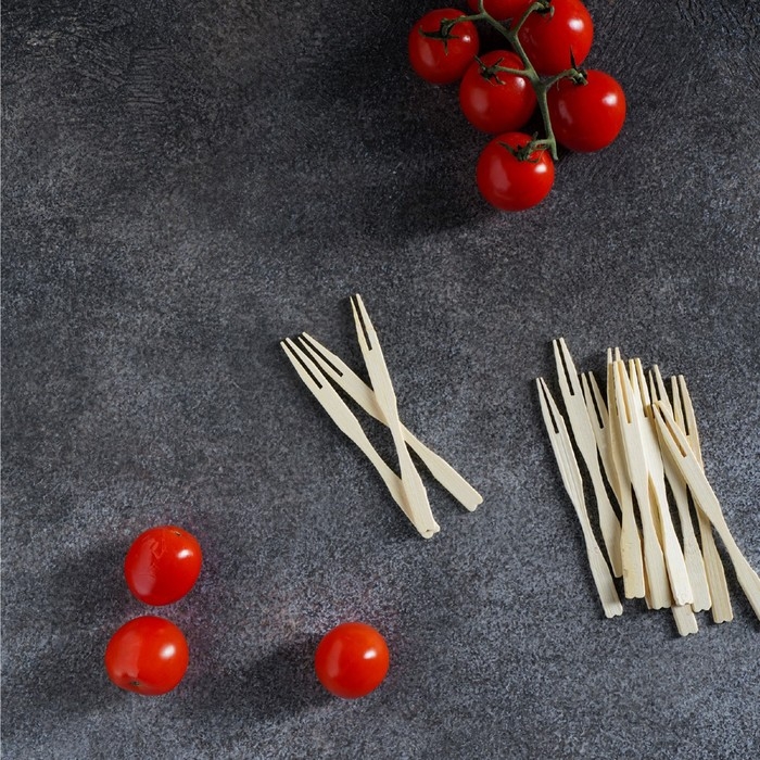 Шпажки для канапе Доляна, бамбук, 100 шт, 12&times;12 см