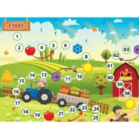 Настольная игра-ходилка &laquo;Лето в деревне&raquo;