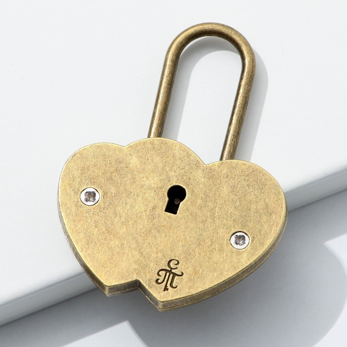 Замок свадебный с ключом &laquo;Бесконечность&raquo;.