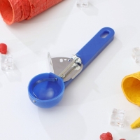 Ложка для мороженого Доляна &laquo;Помощник&raquo;, 20,5 см, 50 мл, цвет МИКС