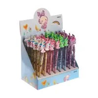 Карандаш - прикол Calligrata &laquo;Зайка&raquo;, секционный, МИКС