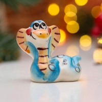 Сувенир "Маруся" 5х5,5см, гжель, цвет