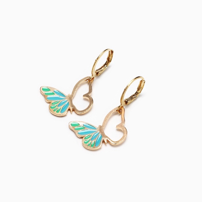 Серьги "Люби", 6 х 7 см