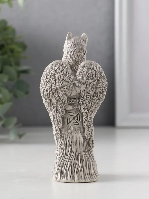 Фигура славянский бог &laquo;Семаргл&raquo;, 11.5&times;5&times;4 см, серая