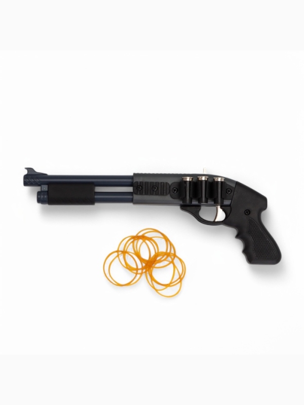 Дробовик сувенирный, резинкострел, в комплекте резинки - 50 шт, 20 см