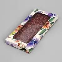 Коробка для шоколада, кондитерская упаковка &laquo;С 8 Марта&raquo;, с окном, 17.3 х 8.8 х 1.5 см