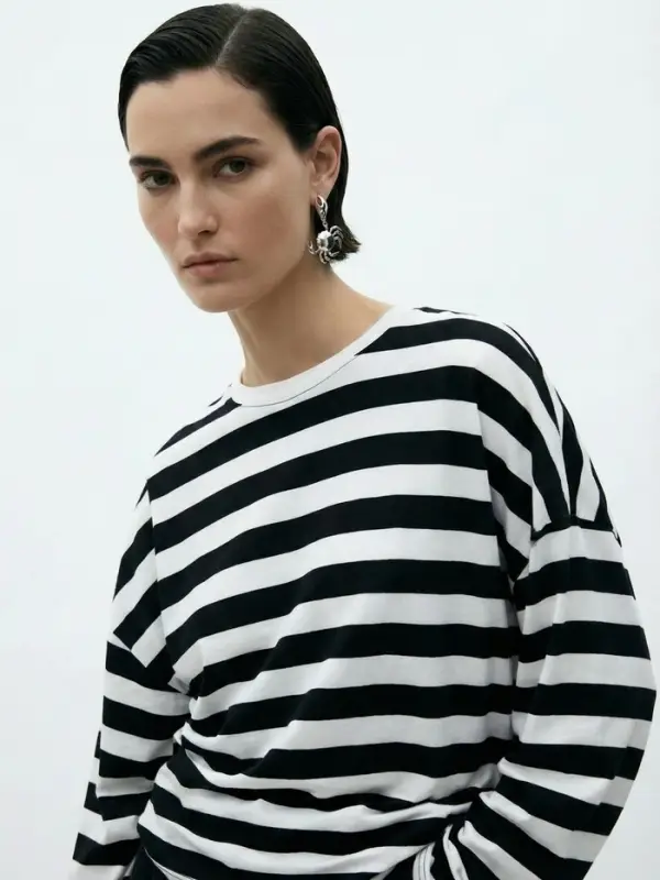 Серьги "Краб", цвет серебро