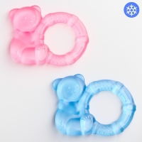 Прорезыватель охлаждающий с водой Крошка Я &laquo;Мишка с колечком&raquo;, цвет МИКС