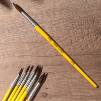 Кисть для рисования набор 6 шт. белка &laquo;Творческая личность&raquo; № 1, 2, 3, 4, 5, 6