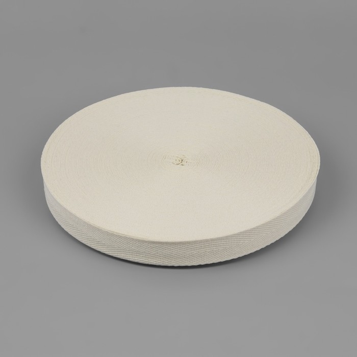 Лента киперная, 20 мм, 45 &plusmn; 1 м, цвет бежевый