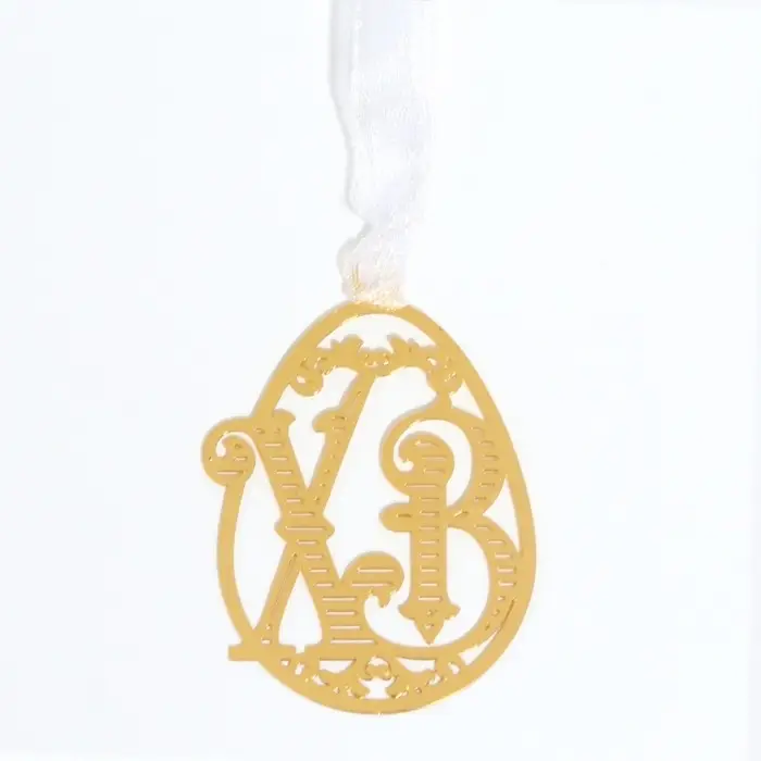 Украшение для вербы &laquo;ХВ&raquo; на пасху, 2.5 х 3.5 см.