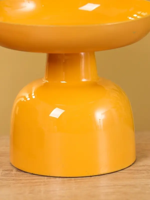 Подсвечник на 1 свечу "Песок" глянцевый 10х10х9 см