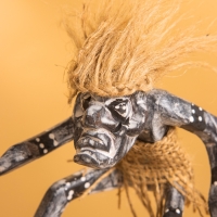 Сувенир "Абориген серфигист" дерево, 14х7х17 см