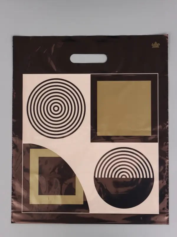 Пакет подарочный Магия линий  45 х 38 см 60 мкм