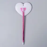 Ручка &laquo;Сердечко&raquo;, синие чернила, МИКС