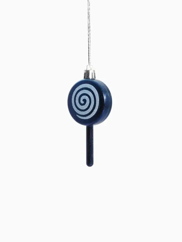 Набор украшений пластик 17 шт "Ярмарка волшебства" 6 см, синий