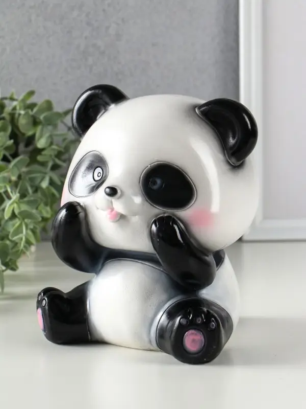 Копилка для денег &laquo;Панда&raquo;, гипс, 19&times;16&times;15 см