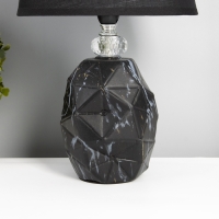 Лампа настольная "Дух" 1х40Вт Е14 черный 20х20х34см