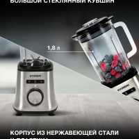 Блендер стационарный HYB-S4921 серебристый-черный