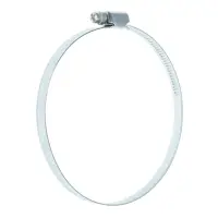 Хомут оцинкованный ZEIN engr, несквозная просечка, диаметр 91-114 мм, ширина 9 мм