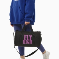 Сумка спортивная женская, TEXTURA, маленький размер, цвет чёрный