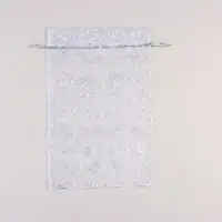 Мешочек подарочный &laquo;Новогодние подарки&raquo;, органза, белый, 20 х 30 см