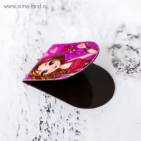 Закладки магнитные для книг, 6 шт &laquo;Будь красивой и умной&raquo;